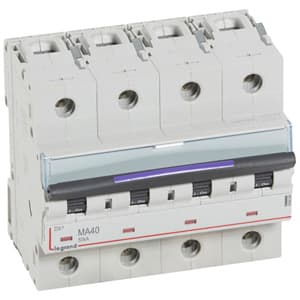 Legrand DX3 Автоматический выключатель 50кА 40А 4P MA 410264 — миниатюра 2