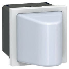 Legrand Mosaic Малое световое табло с подсветкой красным светодиодом - 12/24/48 В - 2 модуля 078560 — миниатюра 2