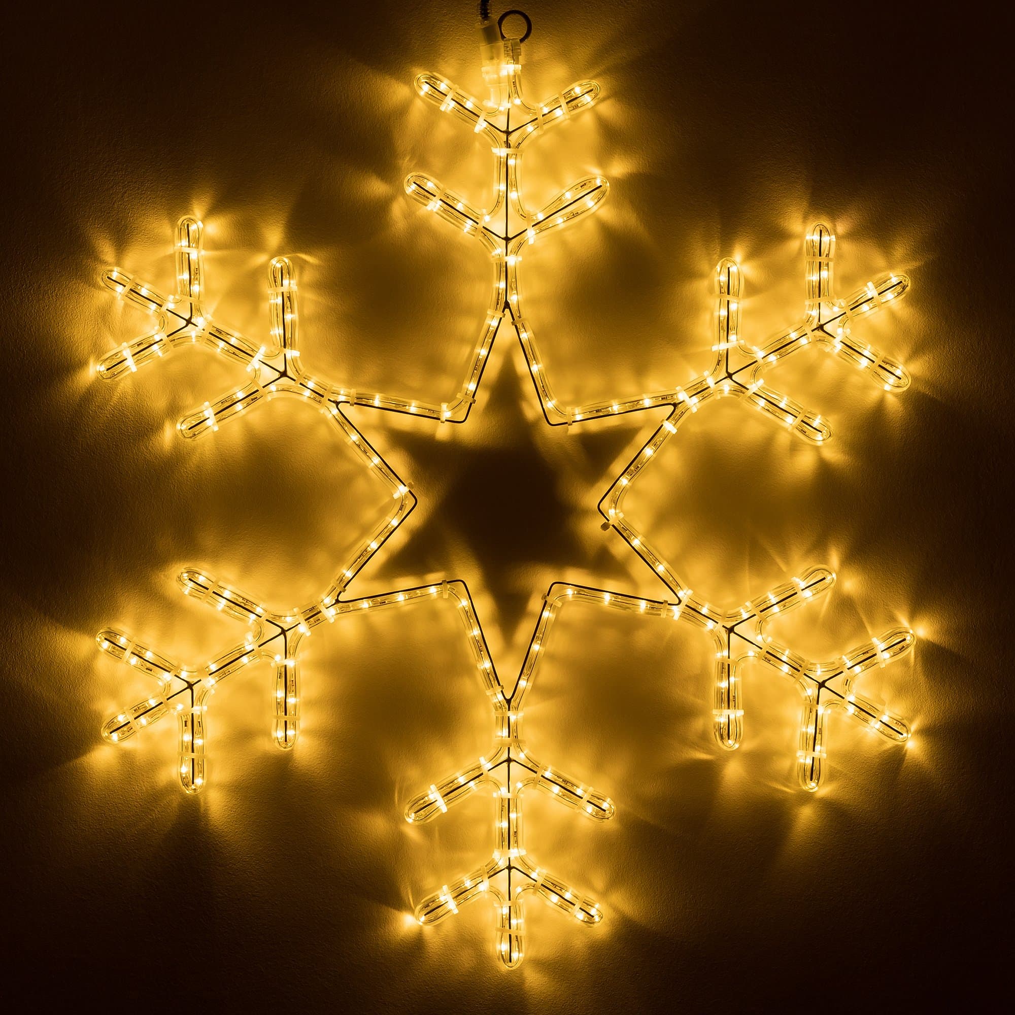 Arlight Фигура ARD-SNOWFLAKE-M4-750x750-324LED Warm (230V, 18W) (Ardecoled, IP65) 034252 — миниатюра 3