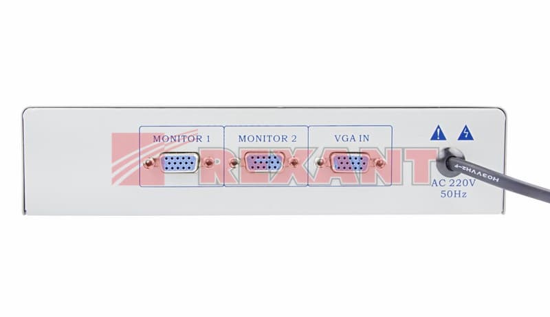 Делитель VGA 1x2 150 МГц Rexant 17-6922 — миниатюра 2