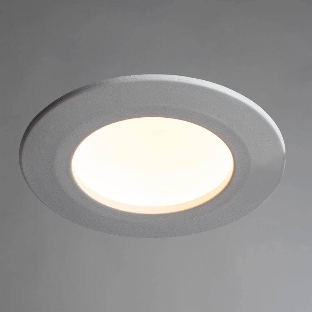 Arte Lamp Riflessione Белый Светильник точечный встаиваемый 1x8W 1xLED 1x640lm A7008PL-1WH — миниатюра 4