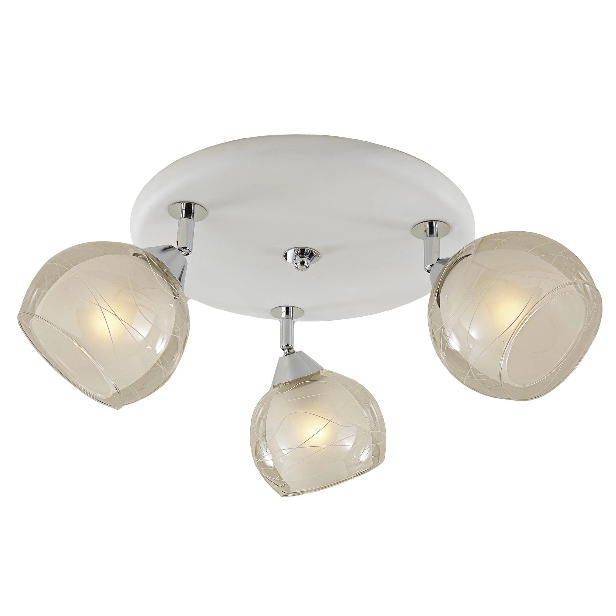 Citilux CL158131 Самба Бел+Хром Светильник Люстра