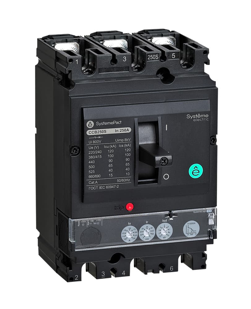 Systeme Electric Автоматический выключатель SPC100 36КА S2.2M 3P3D 50A