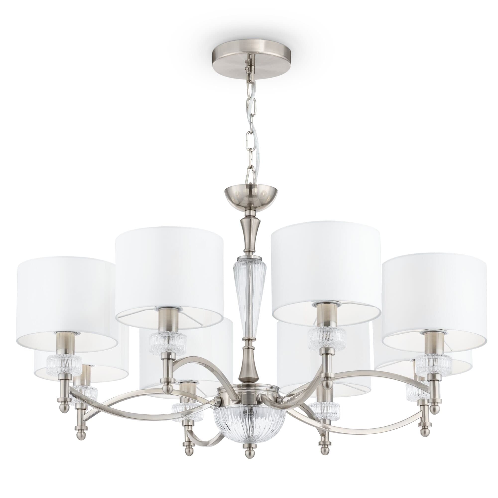 Maytoni Neoclassic Alicante Никель Люстра E14 40W MOD014CL-08N — миниатюра 3