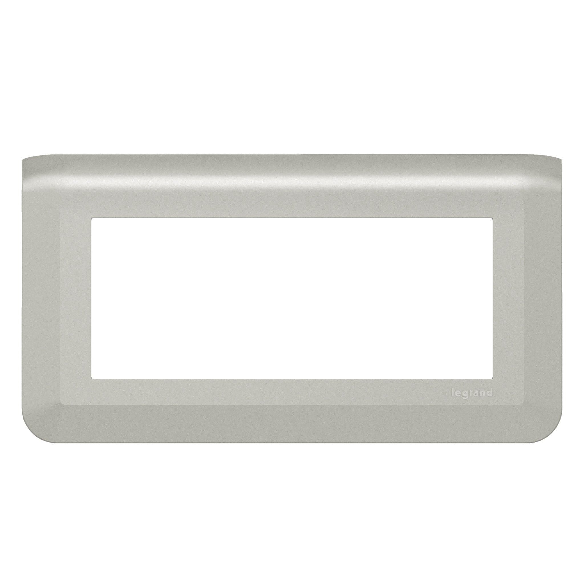 Legrand Mosaiс Рамка - Программа Mosaic - 5 модулей - алюминий 079315L — миниатюра 1
