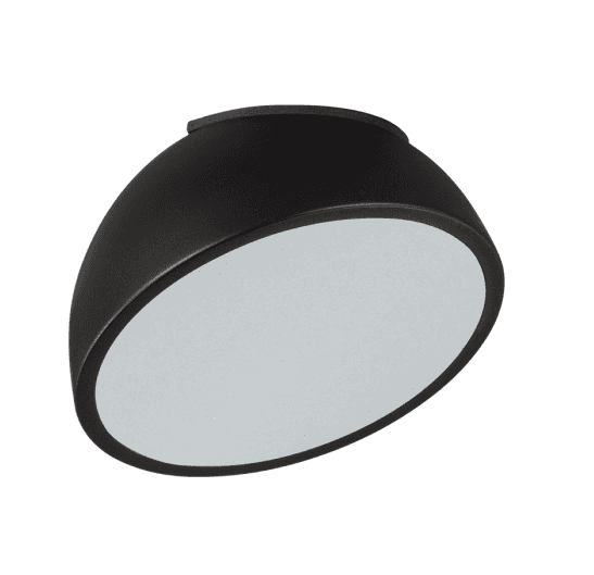 Sonex 7658/11L MITRA LED SN Светильник пластик/белый/черный LED 11Вт 4000K D200 IP20 PLUTO BLACK