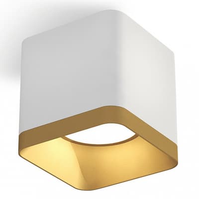 Ambrella Комплект накладного светильника XS7805004 SWH/SGD белый песок/золото песок MR16 GU5.3 (C7805, N7704)