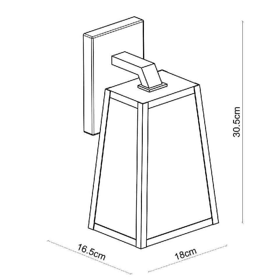 Lucide MATSLOT Черный Бра 29829/01/30 — миниатюра 5