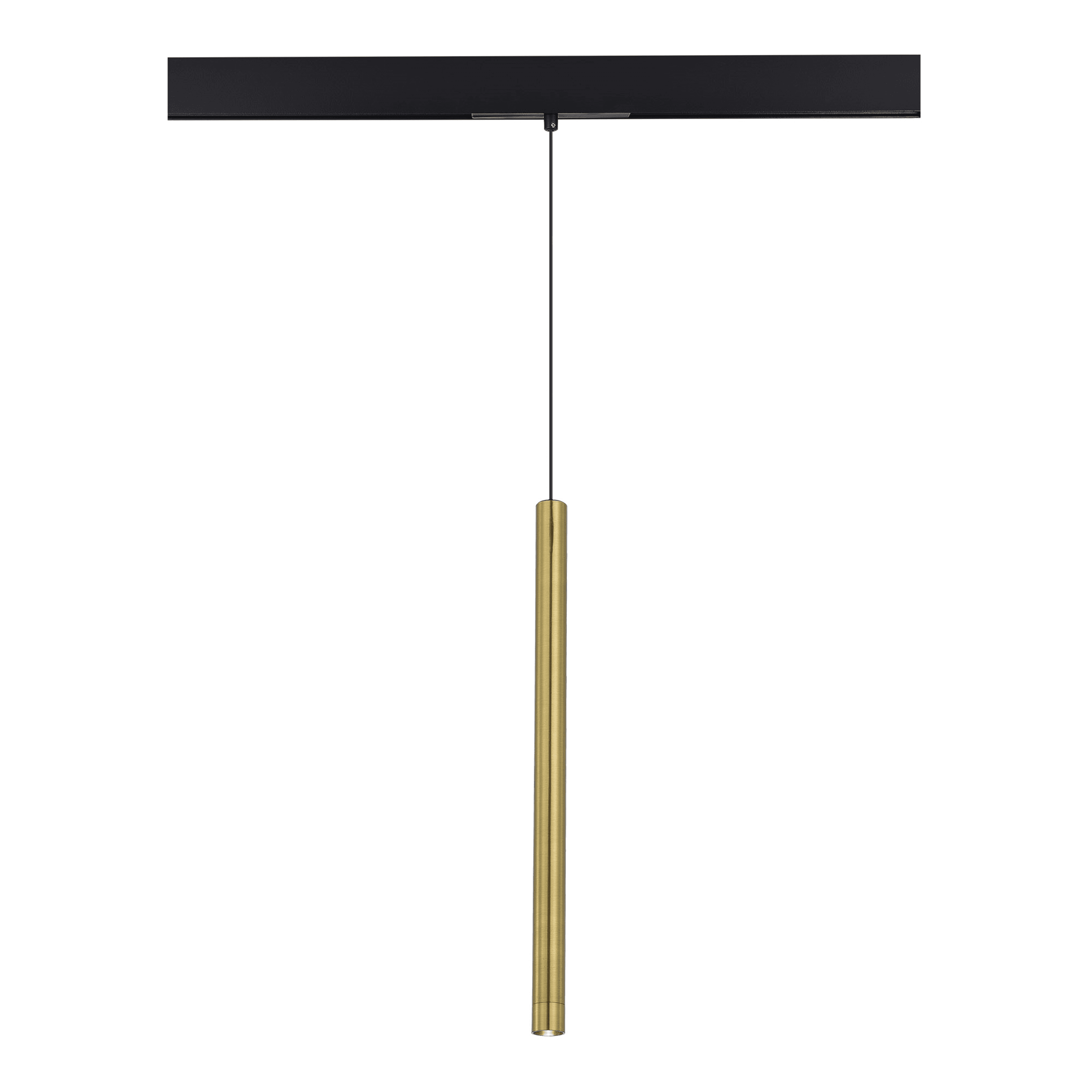 ST LUCE ST683.346.08 Магнитный трековый светильник Золотистый LED 1*8W 4000K 450Lm Ra90 24° IP20 D30xH500 48V
