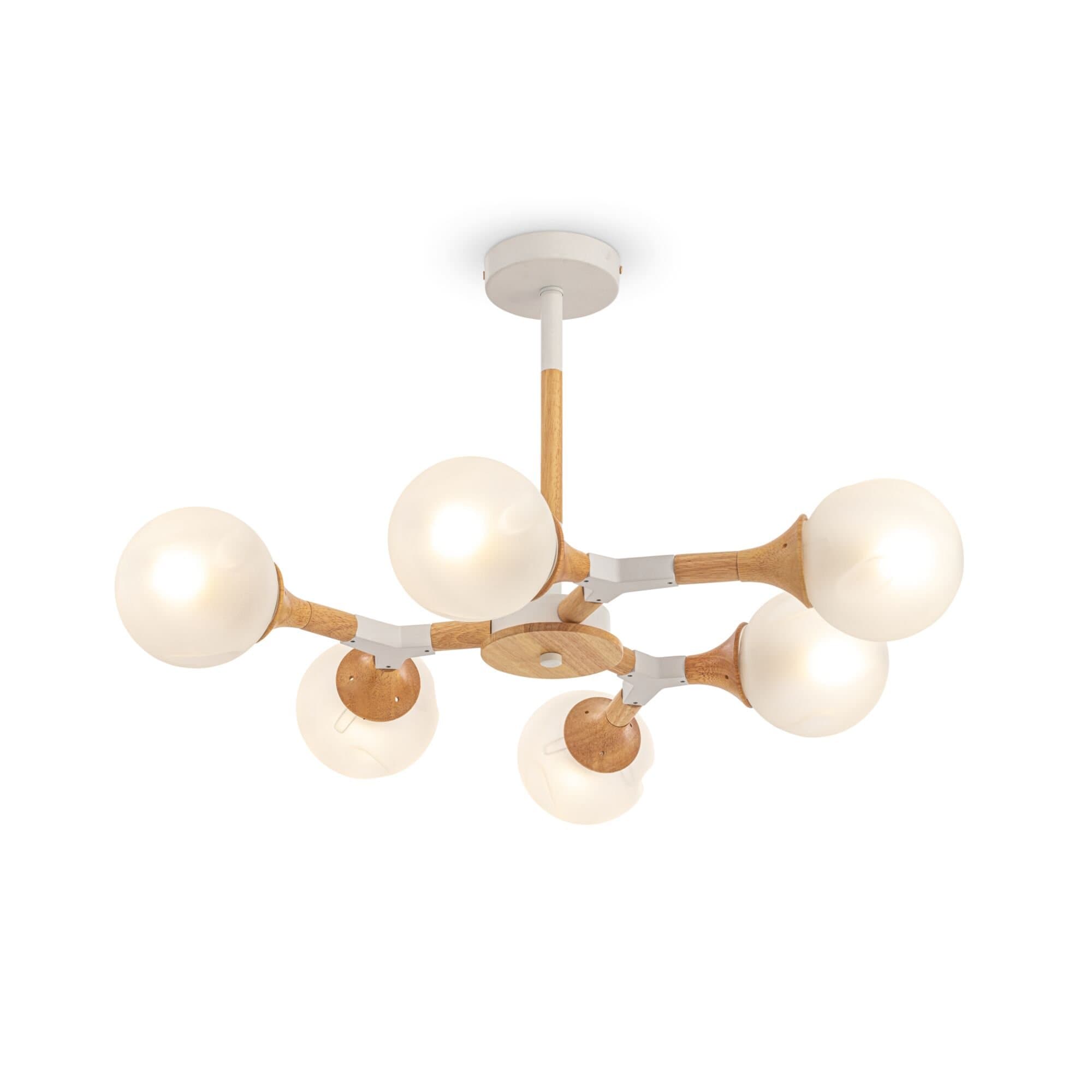 Freya Modern Amy Белый Потолочный светильник FR5105CL-06W — миниатюра 3