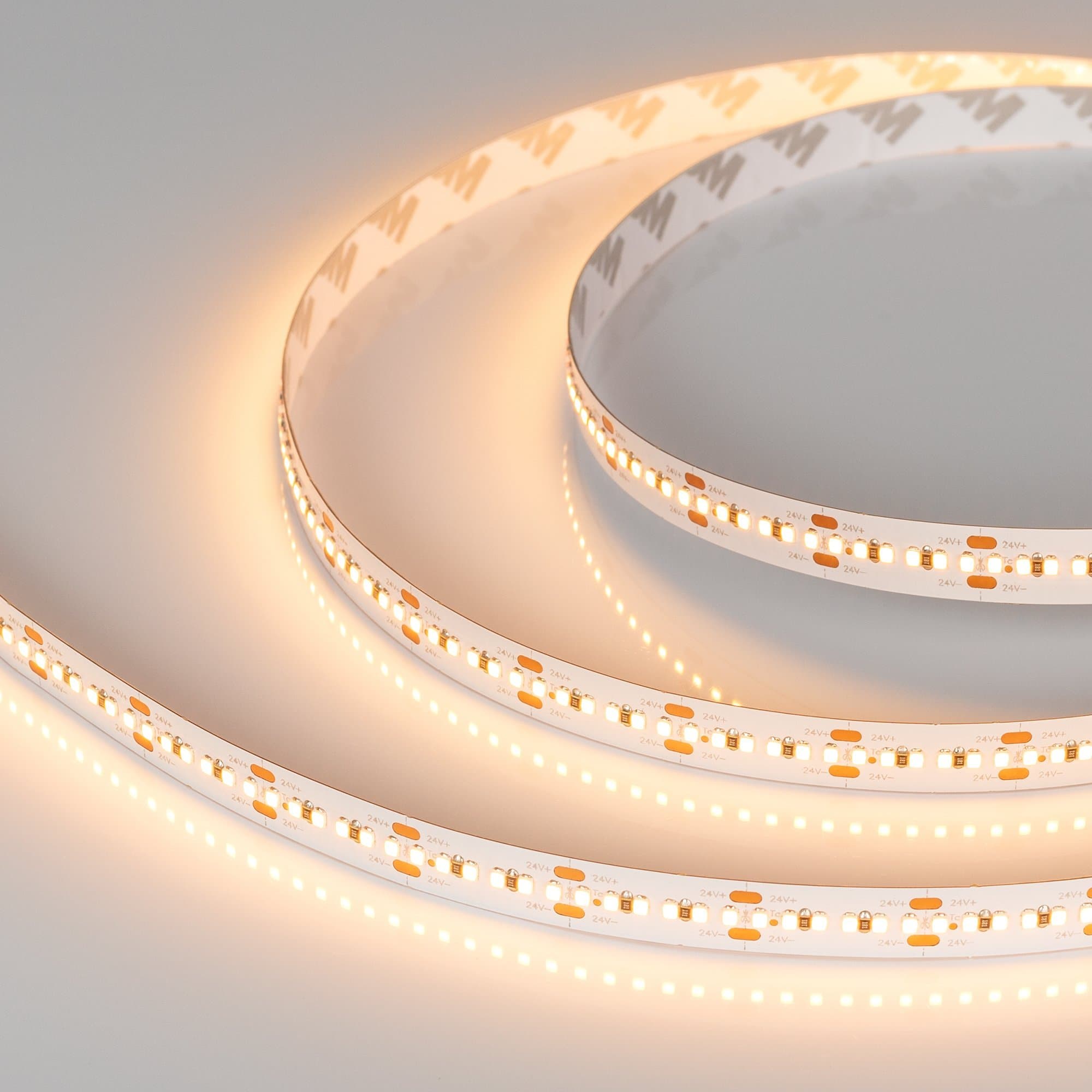 Arlight Светодиодная лента MICROLED-M300-10mm 24V Warm3000 (21.6 W/m, IP20, 2216, 5m) (Открытый) 023590(2) — миниатюра 3