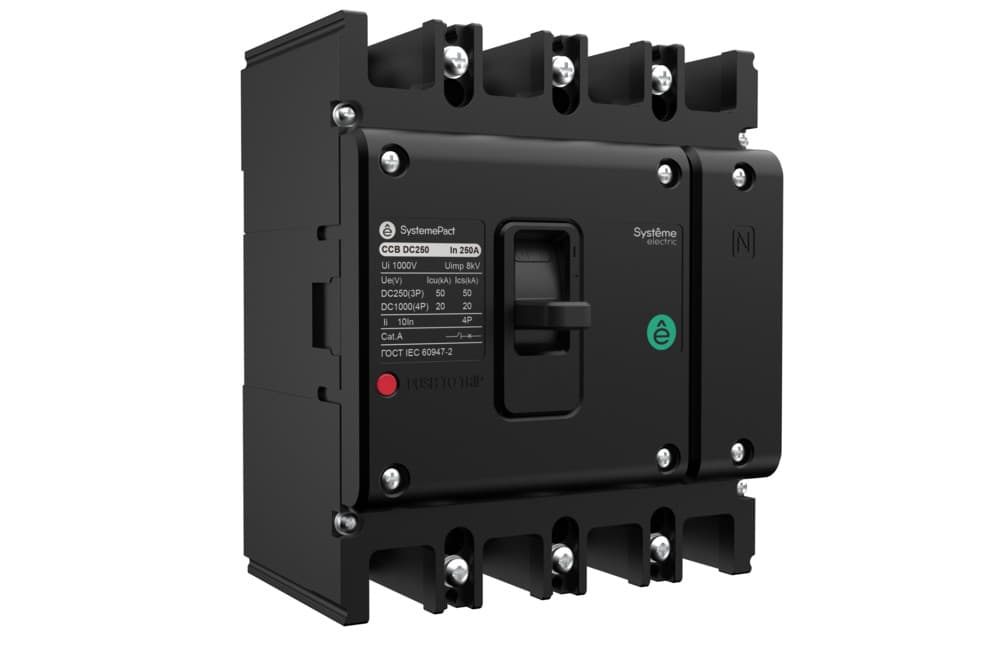 Systeme Electric Автоматический выключатель SYSTEMEPACT CCB DC250 3P50КА/3P20КА 4P TMD200