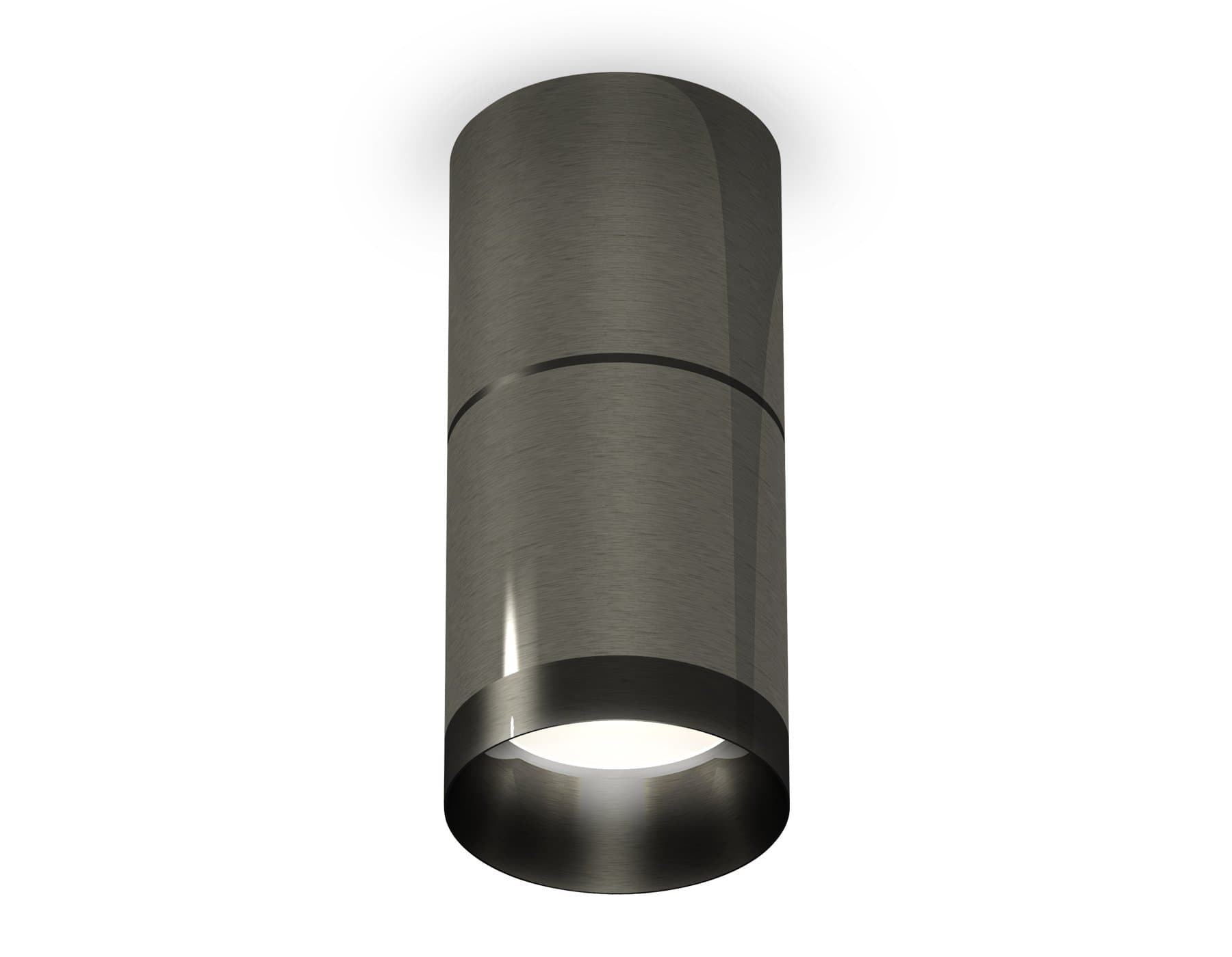 Ambrella Комплект накладного светильника XS6303020 DCH/PBK черный хром/черный полированный MR16 GU5.3 (C6303, A2061, N6131) — миниатюра 1