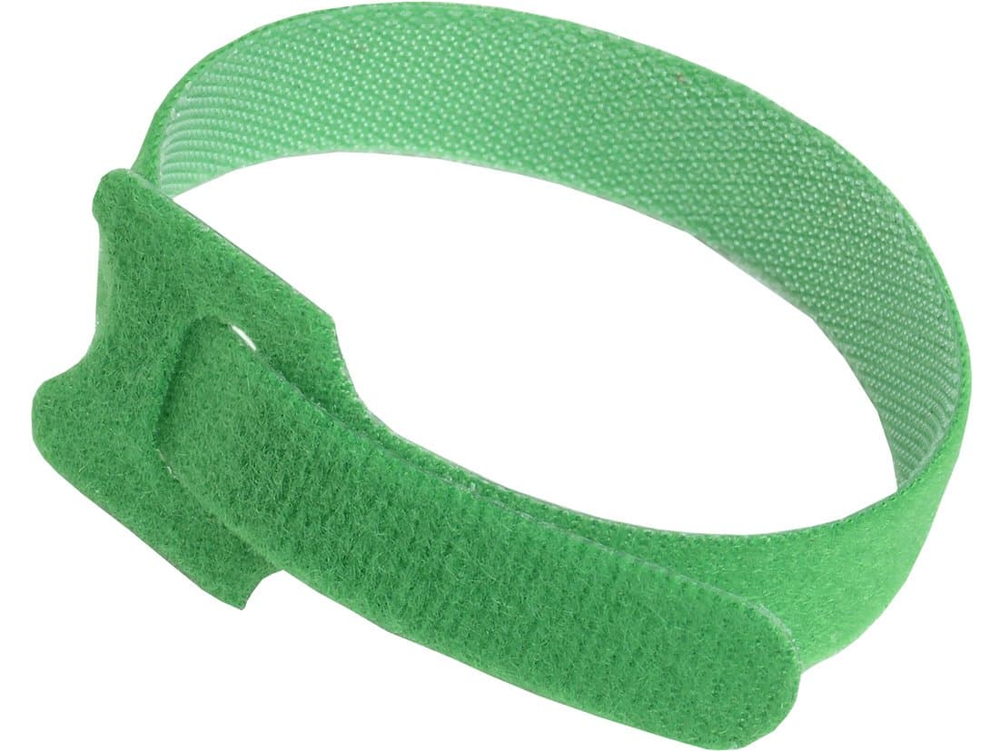 IEK Хомут-липучка ХКл 14х310мм зеленый (100шт) UHL10-14-310-100-K06