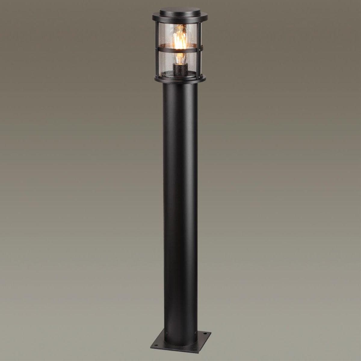 Odeon Light 4964/1F NATURE ODL22 581 черный/стекло Ландшафтный светильник на столбе E27 1*60W IP44 MAGUS — миниатюра 4