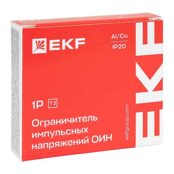 EKF Ограничитель импульсных напряжений ОИН 1Р In=5kA Un=275B Imax=12,5kA — миниатюра 21