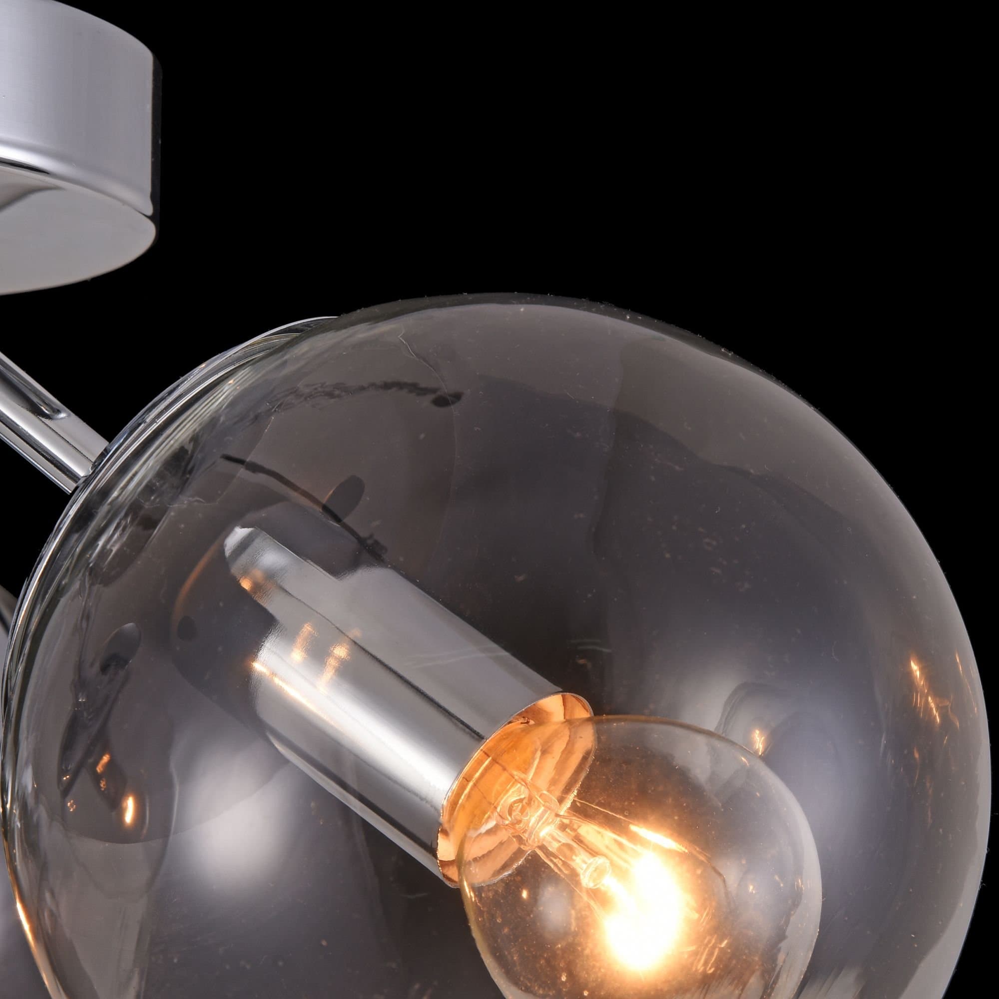 Freya Modern Richard Хром Потолочный светильник E14 60W FR5596CL-03CH — миниатюра 7