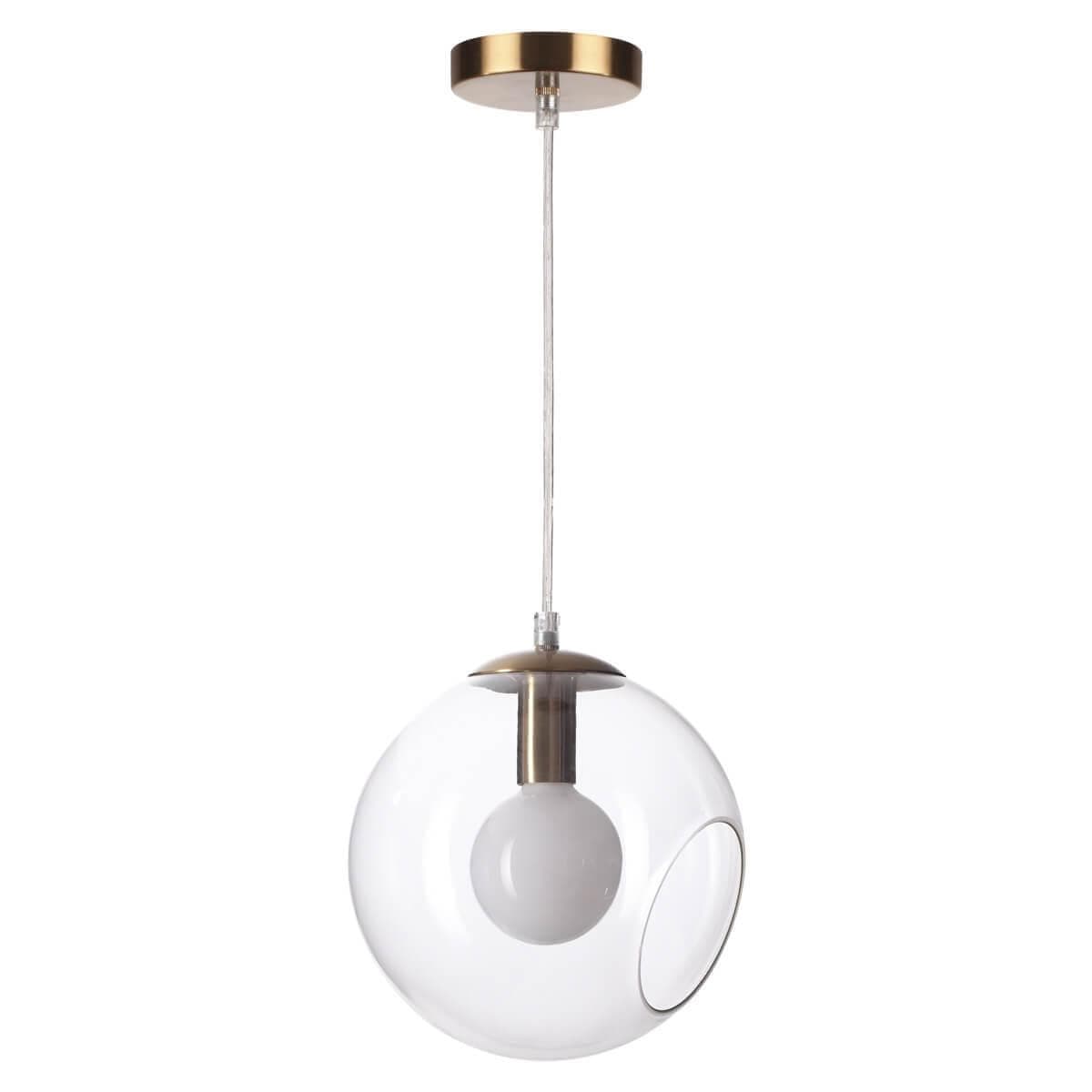 Lumion 3769/1A LN20 083 античная латунь, стекло Подвес E14 1*40W 220V BLAIR — миниатюра 2