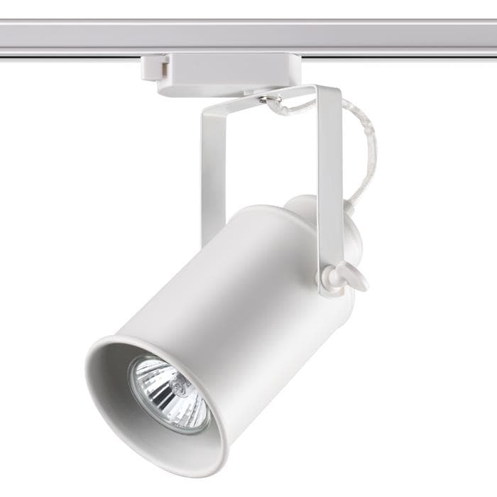 Novotech 370411 NT19 100 белый Трековый светильник IP20 GU10 50W 220V PIPE