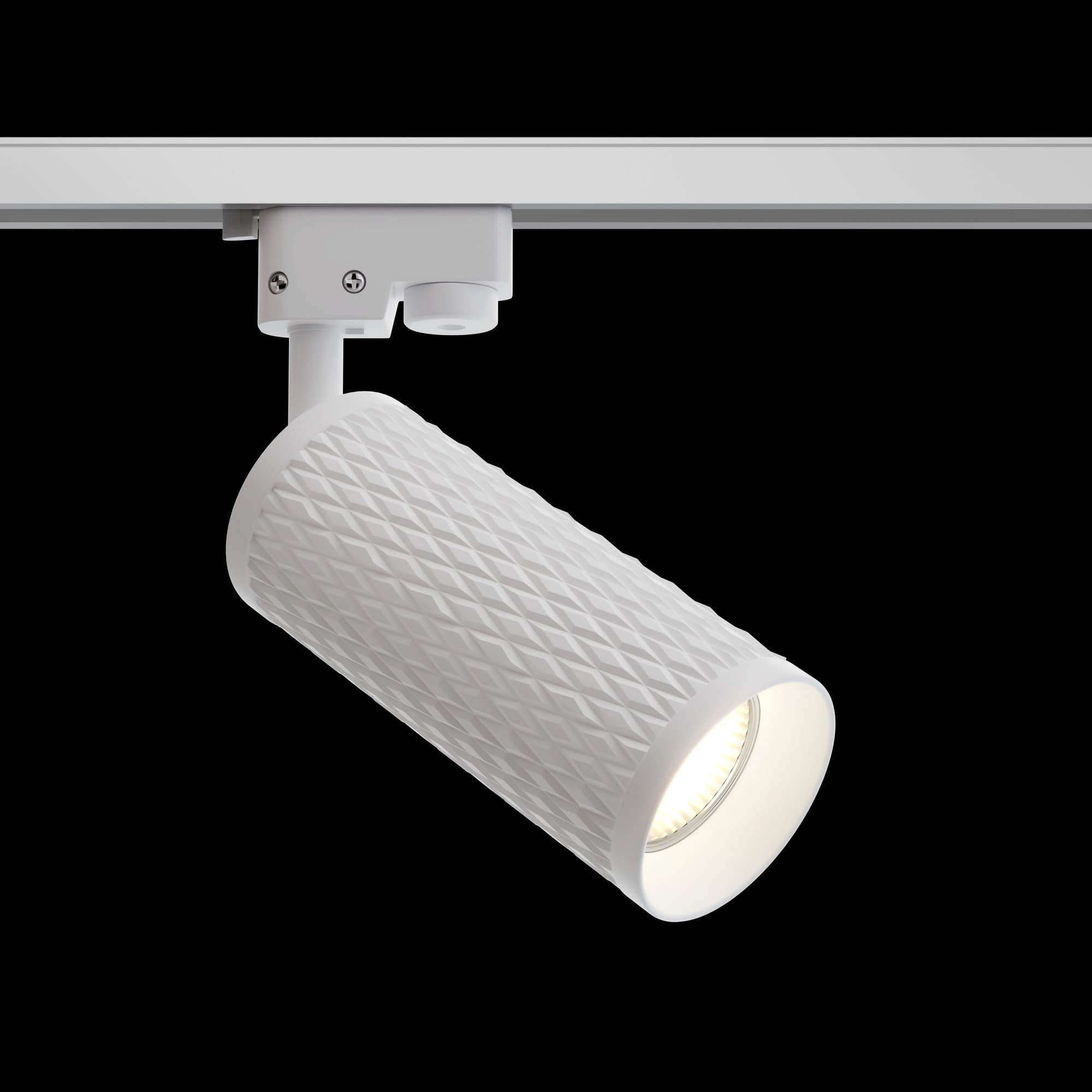 Maytoni Single phase track system Трековый светильник Белый TR011-1-GU10-W — миниатюра 5