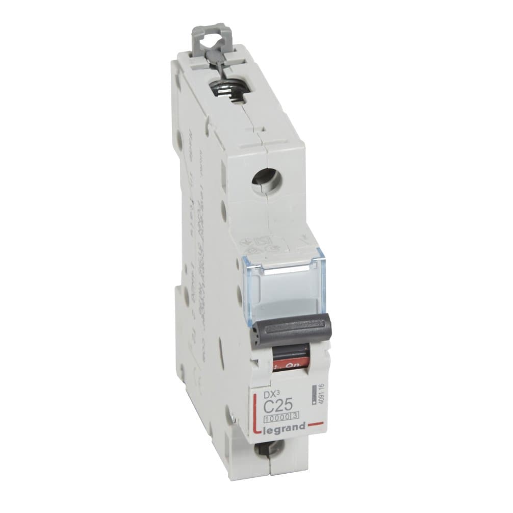 Legrand DX3 Автоматический выключатель 1P 25A (С) 10kA/16kA 409116 — миниатюра 1