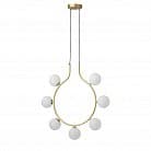 Lumion 5621/7 MODERNI LN23 064 матовое золото Подвесной светильник G9 7*7W LED 220V COLLAR