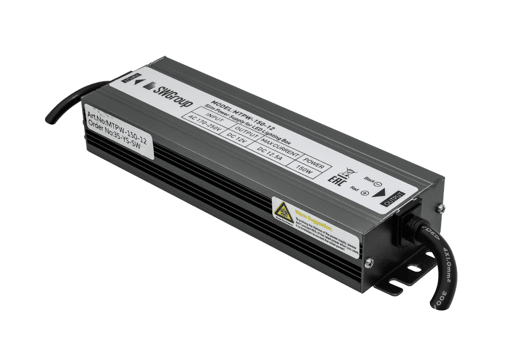 SWG MINI Al Блок питания TPW, 150 W Влагозащитный, 12 V MTPW-150-12