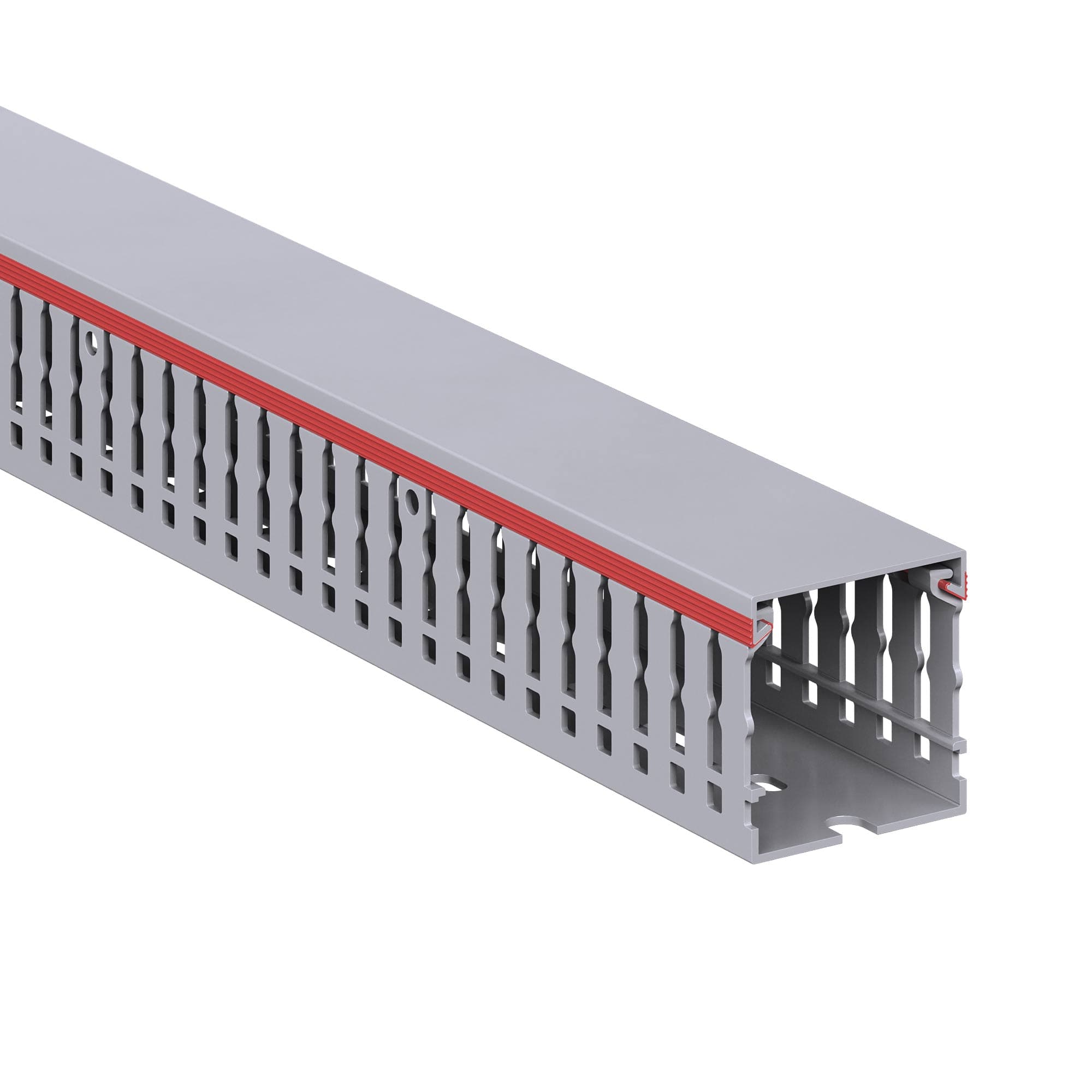 DKC Короб перфорированный, серый RL6 40x40 — миниатюра 1