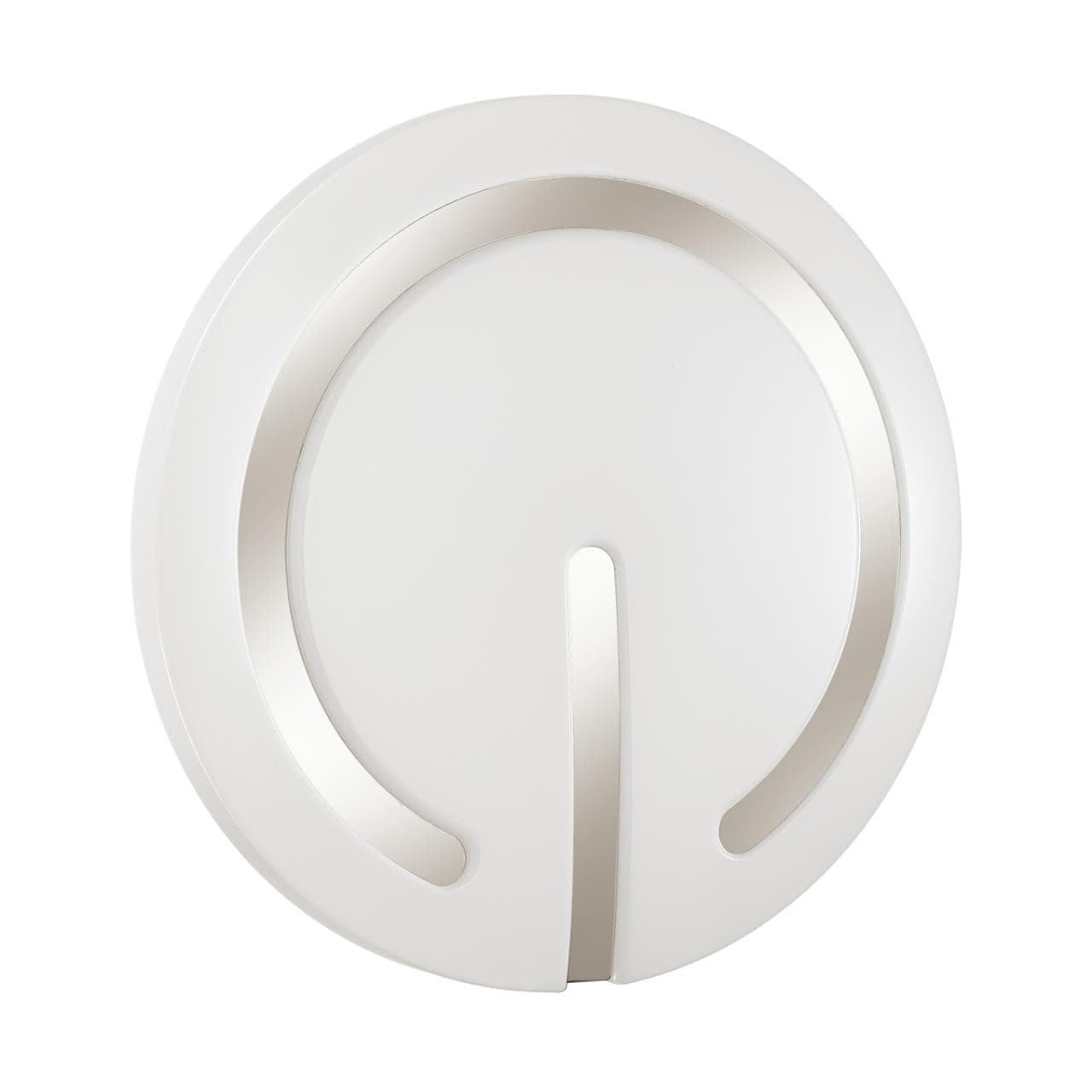 Sonex 3041/DL SN 018 Светильник пластик/хром LED 48Вт 3000-6500К D400 IP43 пульт ДУ/RGB/LampSmart BUTTON