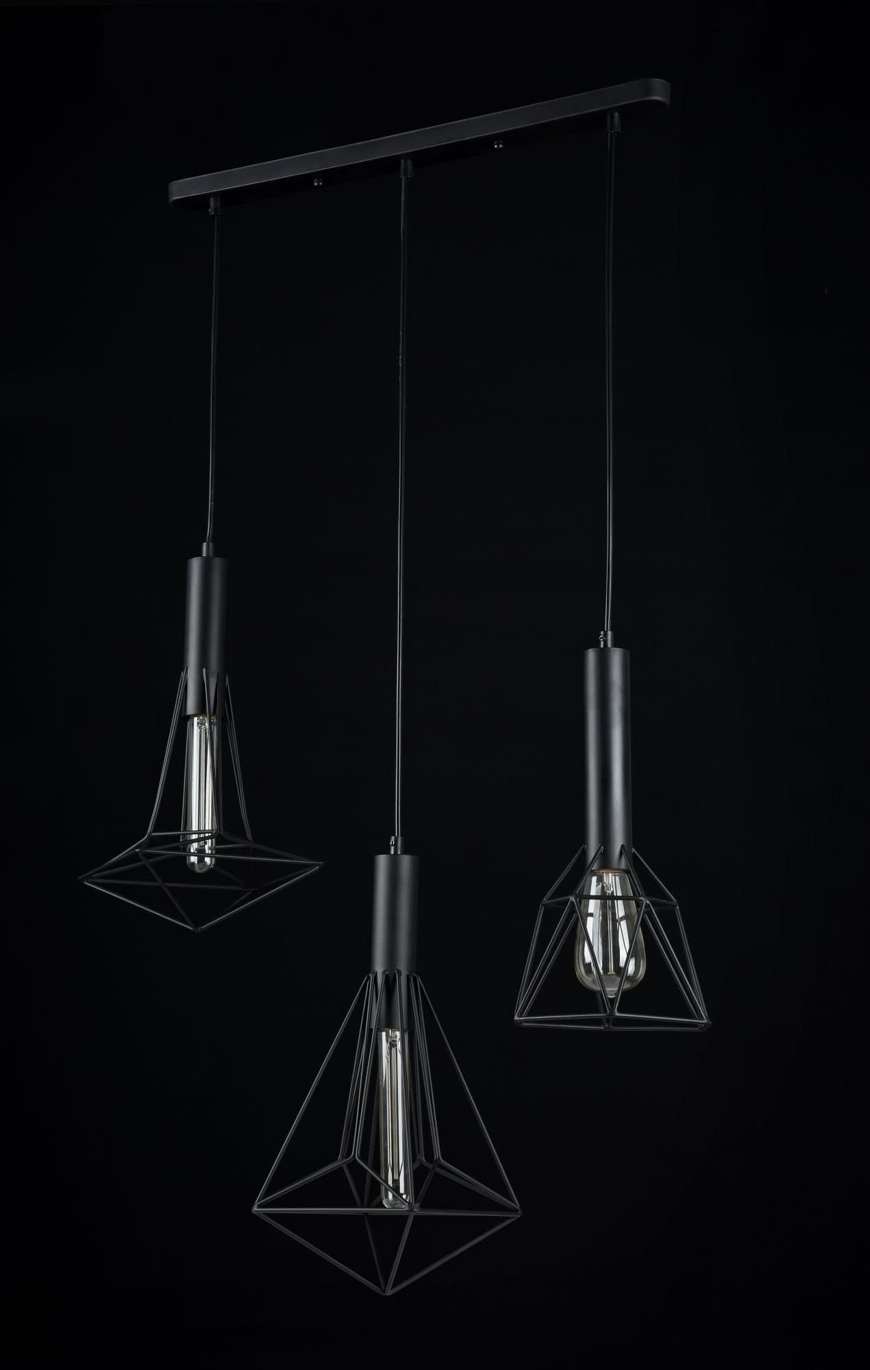 Maytoni Loft Spider Черный Подвес 3xE27 60W T021-03-B — миниатюра 7