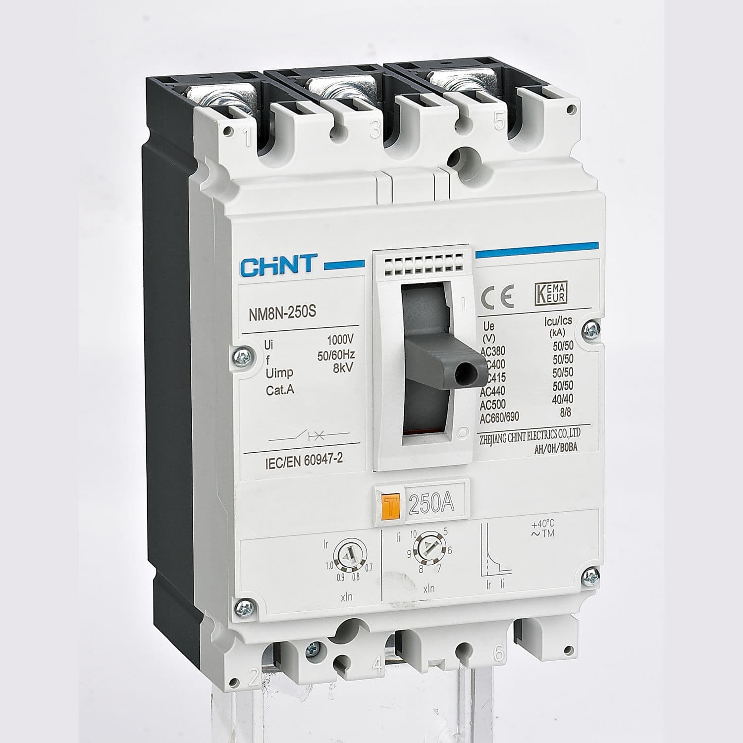 CHINT Авт.выкл. NM8N-250HVC TM 180 3P 800-1150 В