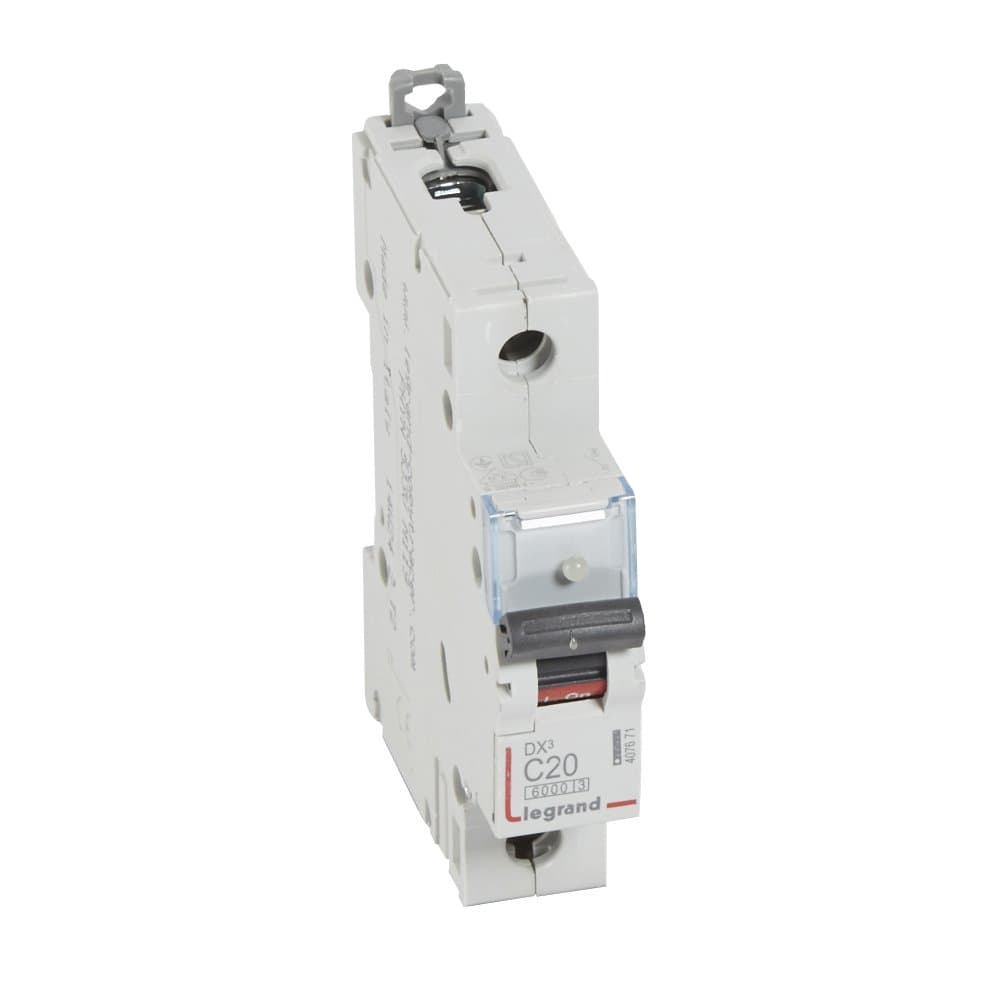 Legrand DX3 Автоматический выключатель 1P 20A (C) 6000/10kA 407671 — миниатюра 3