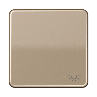 JUNG CD 500/CD plus Бронза Клавиша 1-ая с символом ОСВЕЩЕНИЕ CD590LGB