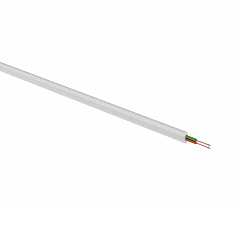 Кабель телефонный 2 жилы, 100 м., белый, (ШТЛП-2) Rexant 01-5001