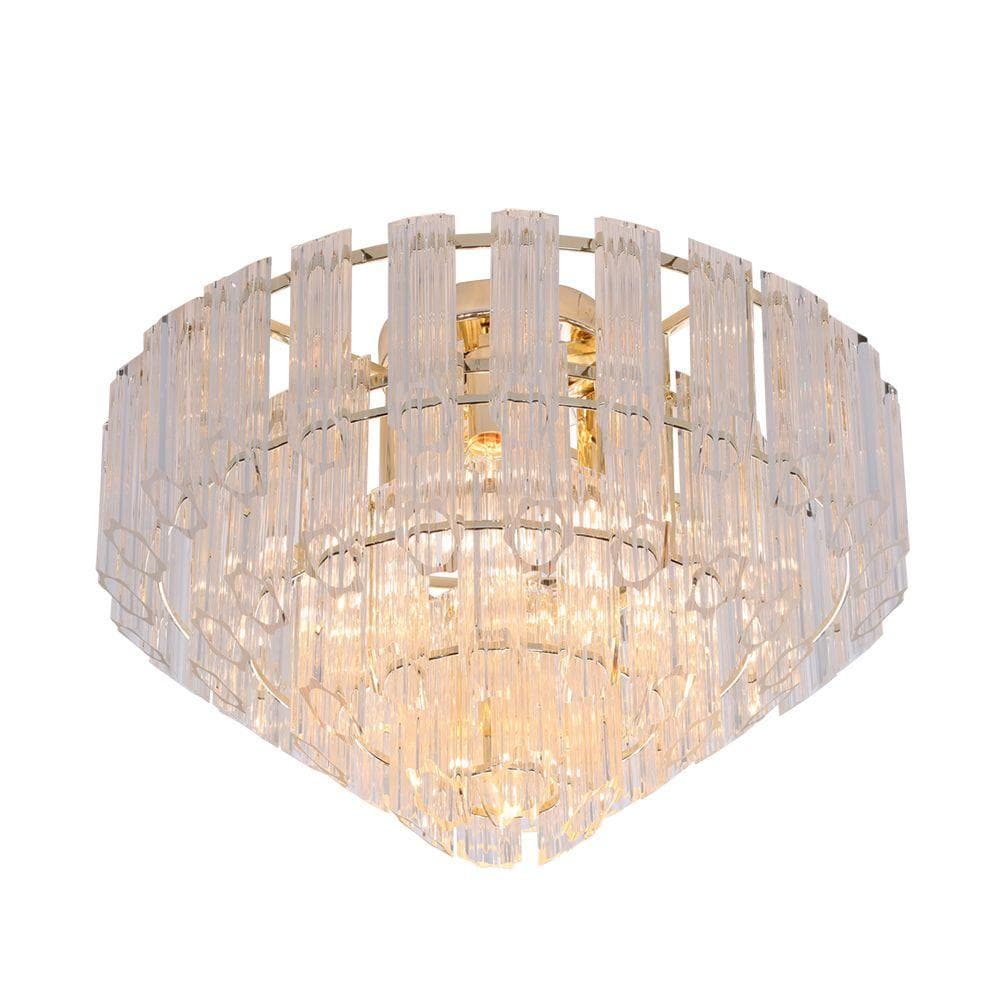 Arte Lamp JASTIN Светильник потолочный лампа накаливания A2848PL-5GO — миниатюра 2