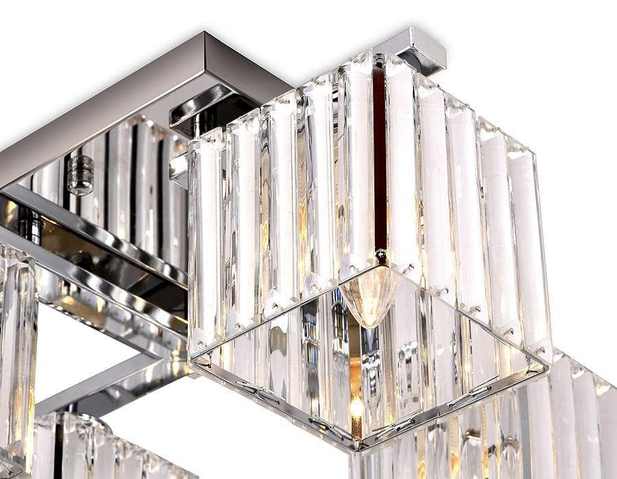 Ambrella Потолочный светильник TR5213/4 CH/CL хром/прозрачный E27/4 max 40W 630*630*220 — миниатюра 2