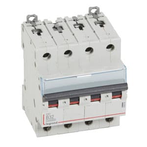 Legrand DX3 Автоматический выключатель 4P 32A (B) 10kA/16kA 409068 — миниатюра 2