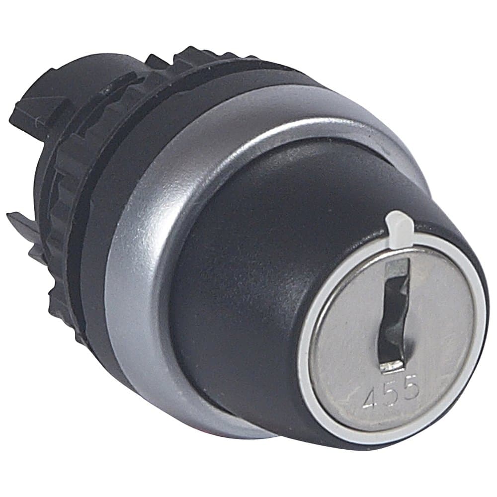 Legrand Osmoz головка ключ 455. ЧЕРН.ручк. 2 п с фикс. 90°(0 извл.-1) 12-3 час. 023953