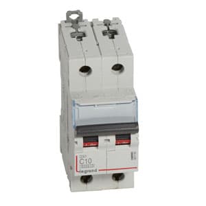 Legrand DX3 Автоматический выключатель 2P 10A (С) 6000/10kA 407798 — миниатюра 3