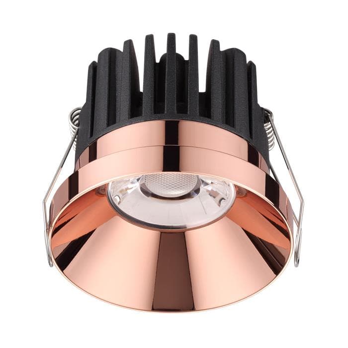 Novotech 357910 NT19 088 медь Светильник встраиваемый IP44 LED 3000К 10W 100-265V METIS