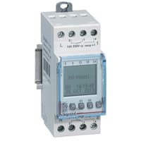 Legrand Таймер годовой многофункциональный с электронным дисплеем 2 выхода 412630 — миниатюра 2
