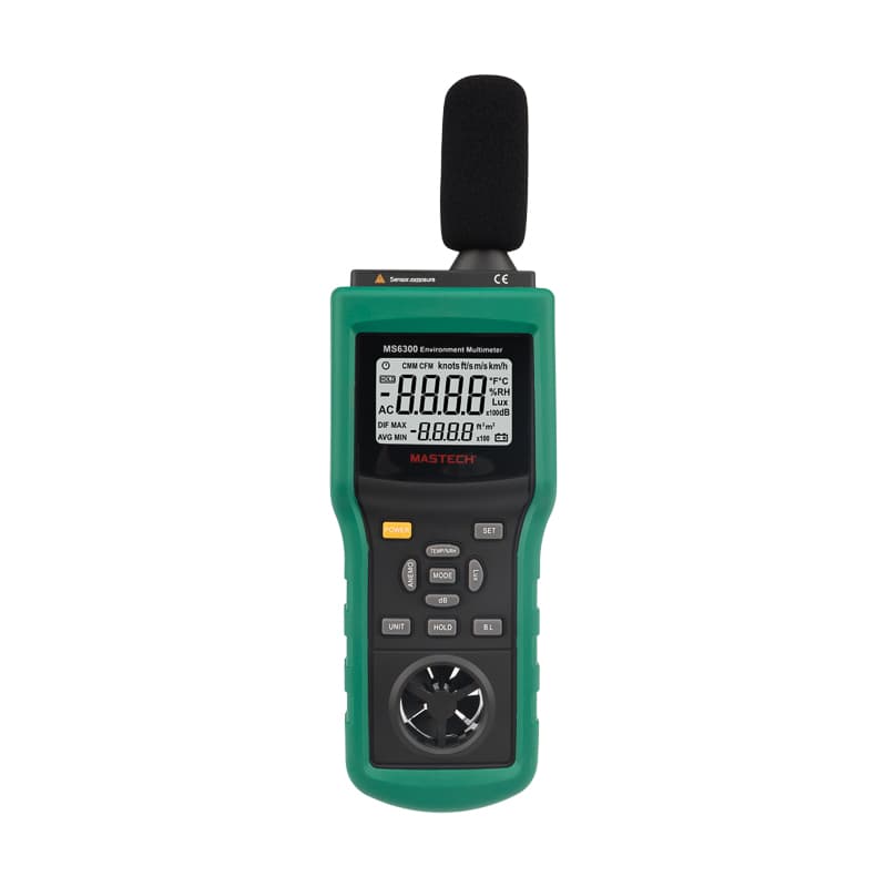 Многофункциональный тестер окружающей среды MS6300 MASTECH Rexant 13-1250