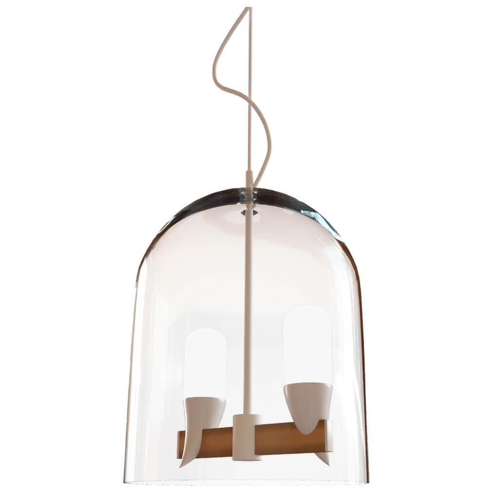 LOFT IT 1028-2WH Подвесной светильник Whisper 2x5 Вт LED 3000K 1028-2WH, шт — миниатюра 2