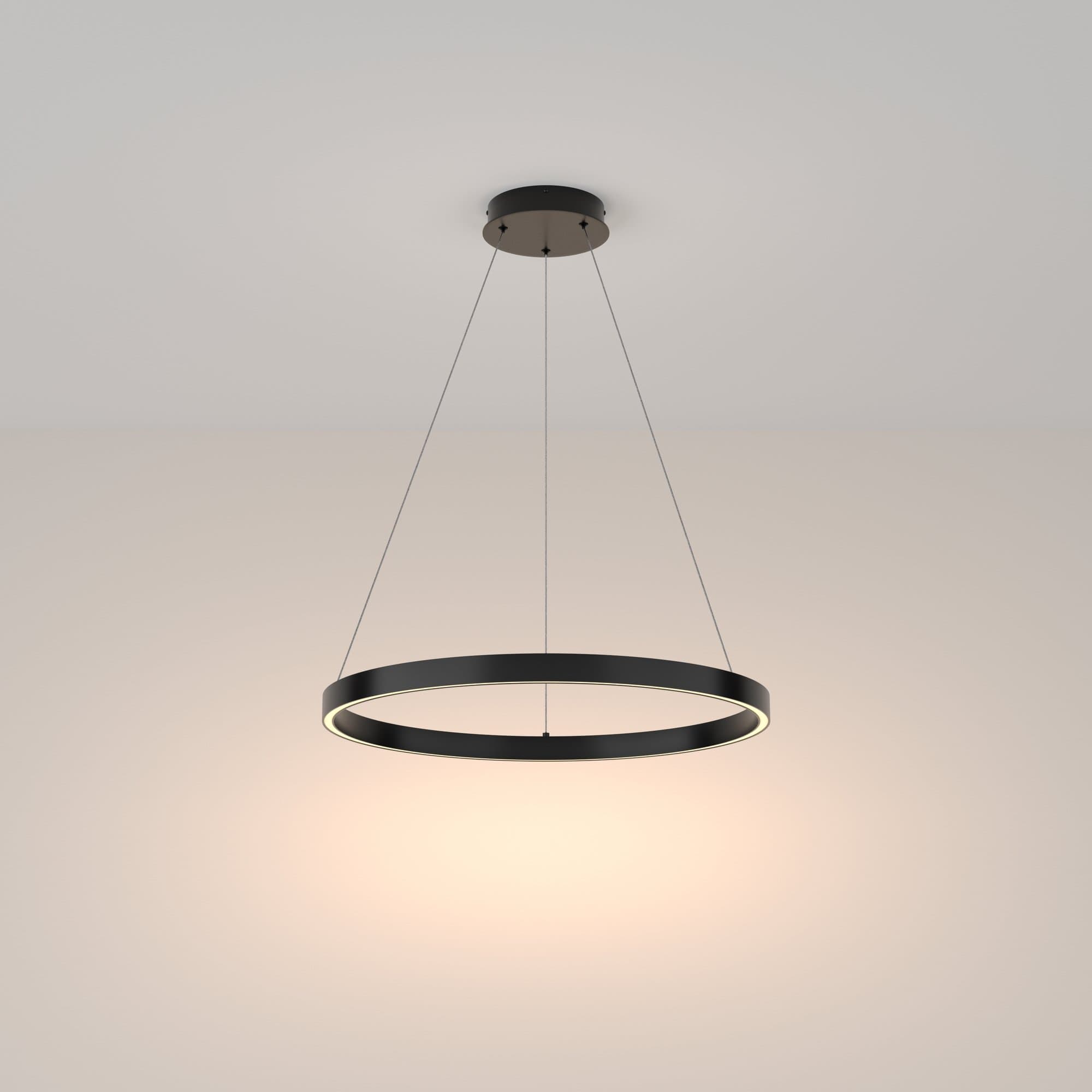 Maytoni Modern Rim Подвесной светильник Черный MOD058PL-L32B3K