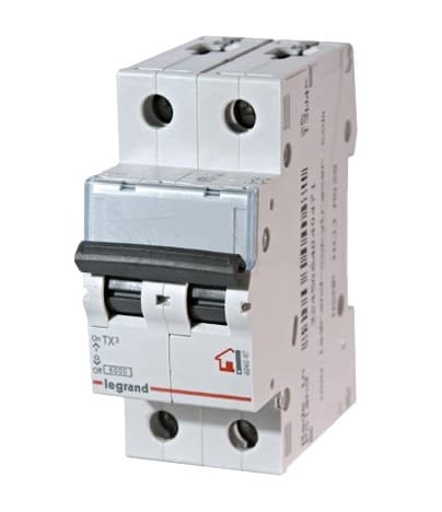 Legrand TX3 Автоматический выключатель 2P 40A (B) 6000 403990 — миниатюра 2