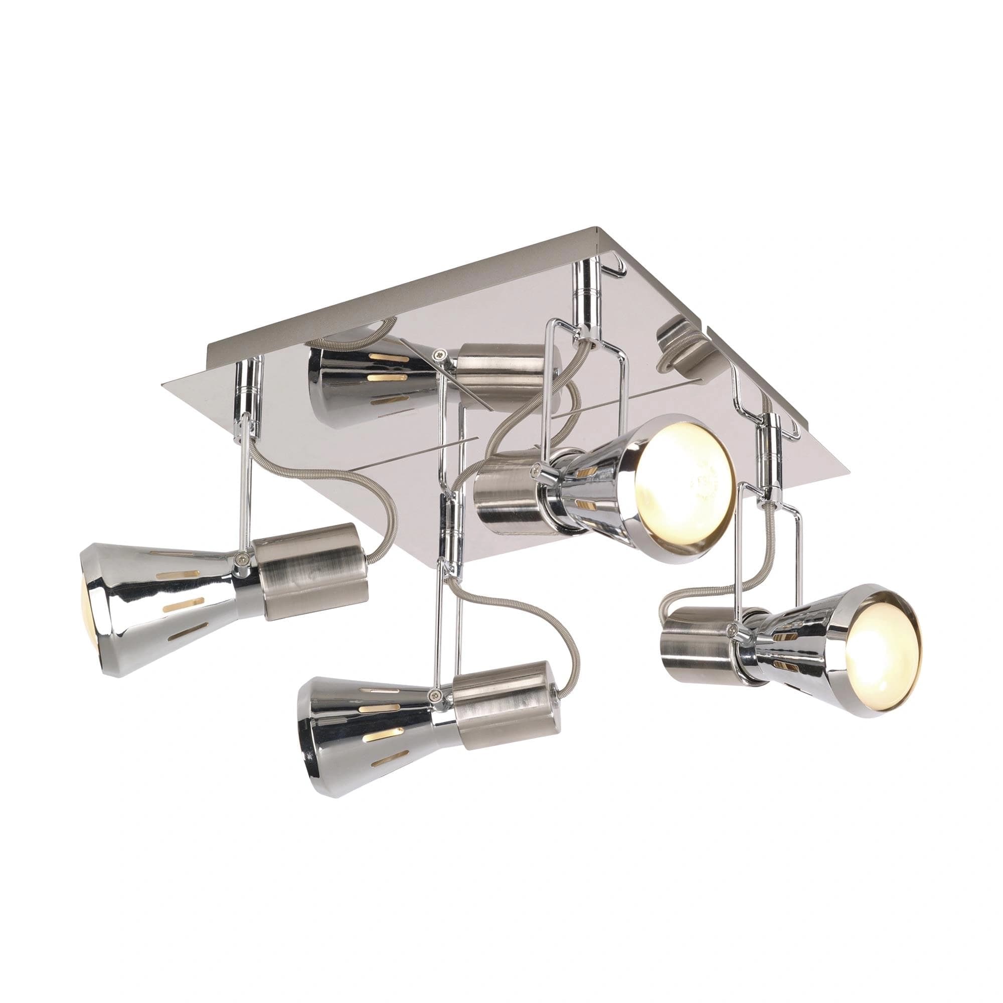 Citilux CL527541 Марс Хром+Хром Мат. Светильник Наст.-Потол.