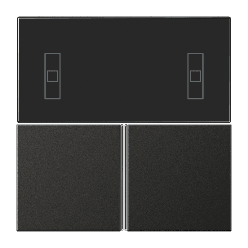 JUNG Антрацит Крышка с клавишами для Room controller AL4093TSAAN