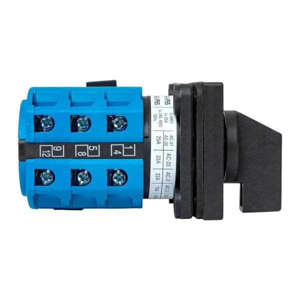 EKF Переключатель кулачковый ПК-1-102 25А 2P «0-1-2-3» IP65 — миниатюра 3