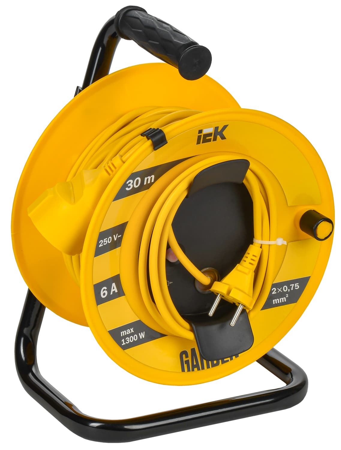 IEK GARDEN Катушка УК30 1 место 2P 2х0,75мм2 30м
