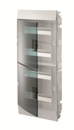 ABB Бокс в нишу Mistral41 48М зеленая дверь (с клемм) 1SLM004101A1208